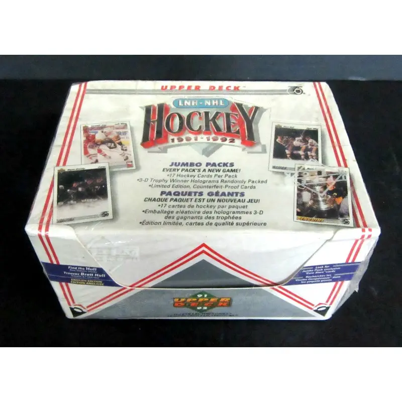 1991/92 Upper Deck Hockey Low Series Jumbo Box (English)