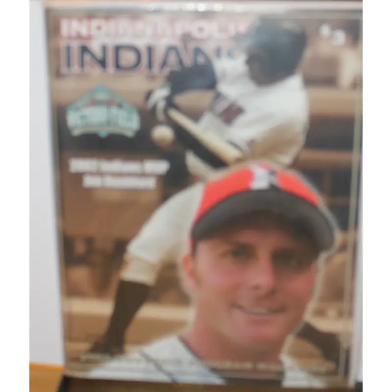 2003 Toledo Mud Hens vs Indianapolis Indians Baseball Program