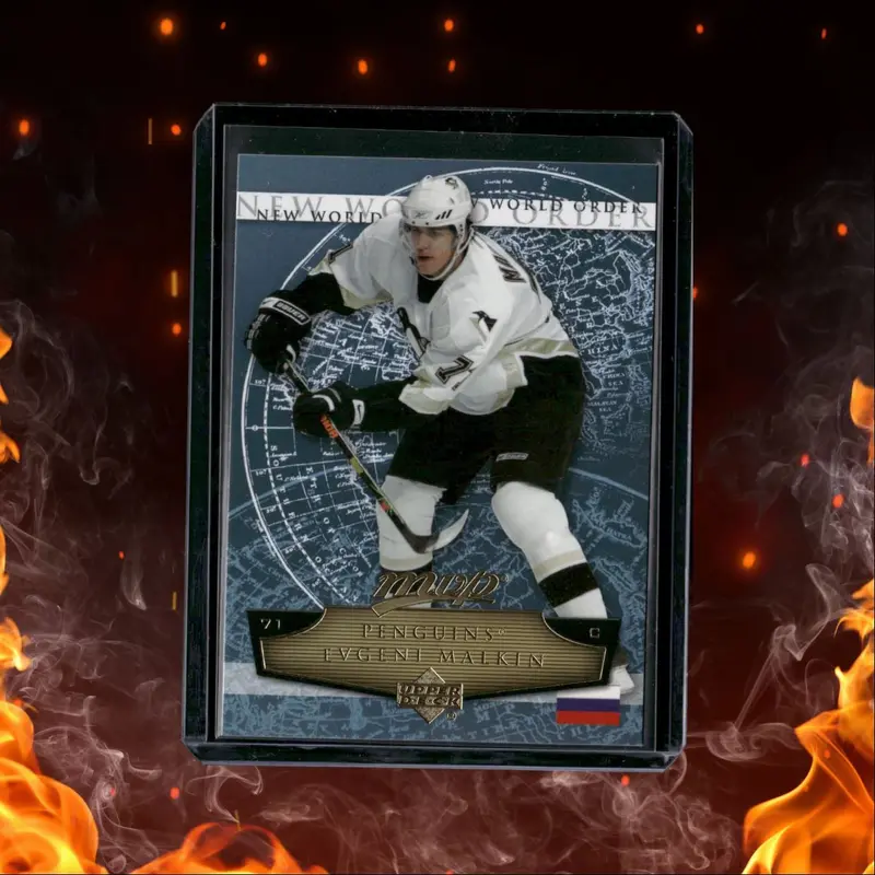 2007-08 Upper Deck MVP Evgeni Malkin New World Order #NW9