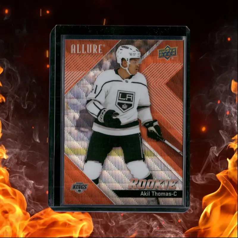 2024-25 Upper Deck Allure Akil Thomas Orange Slice Rookie #127