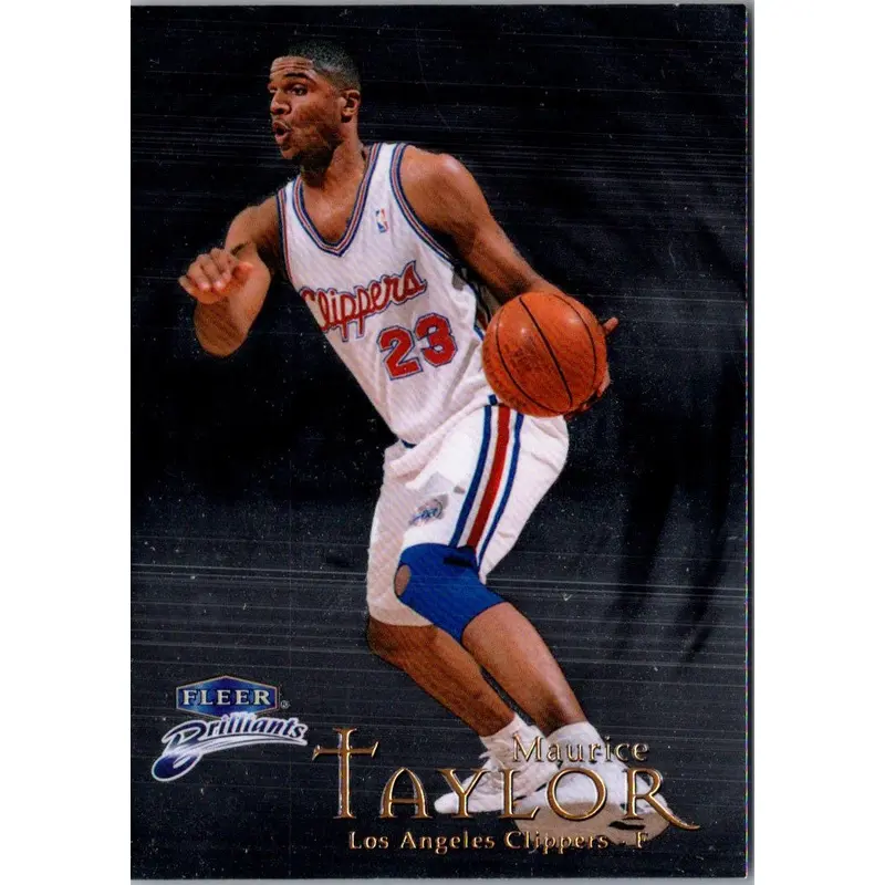 1998 Fleer Brilliants Maurice Taylor #19