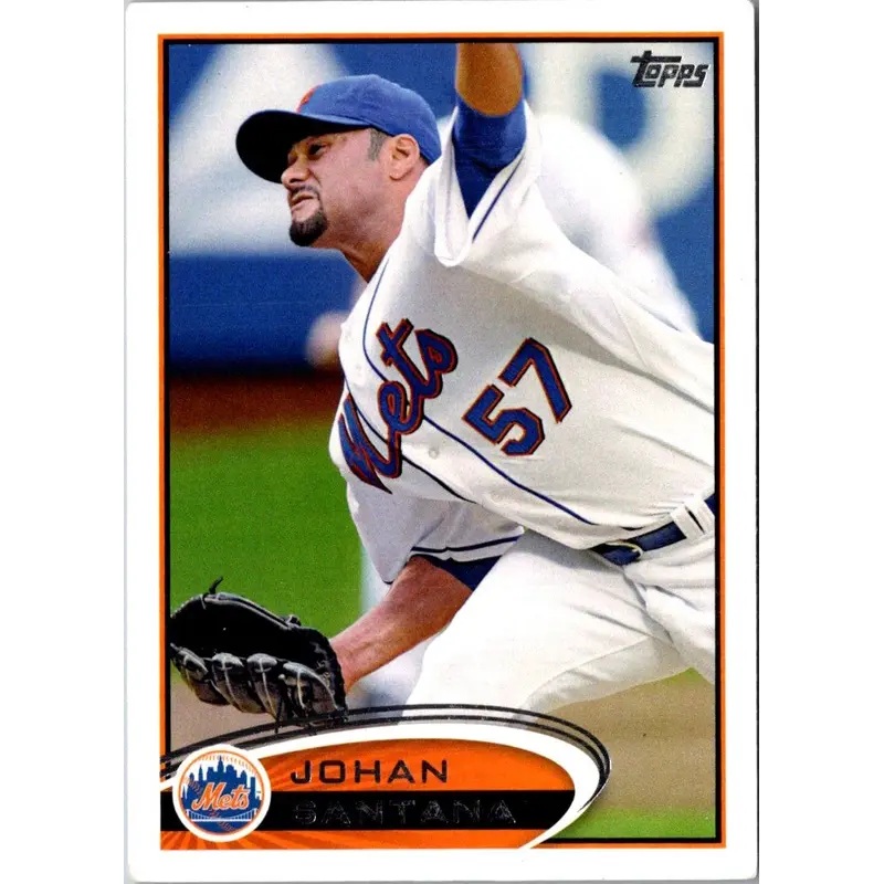 2012 Topps Johan Santana #479