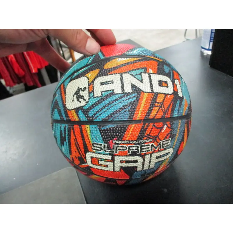 Used AND 1 Supreme Grip Indoor/Outdoor Mini Basketball