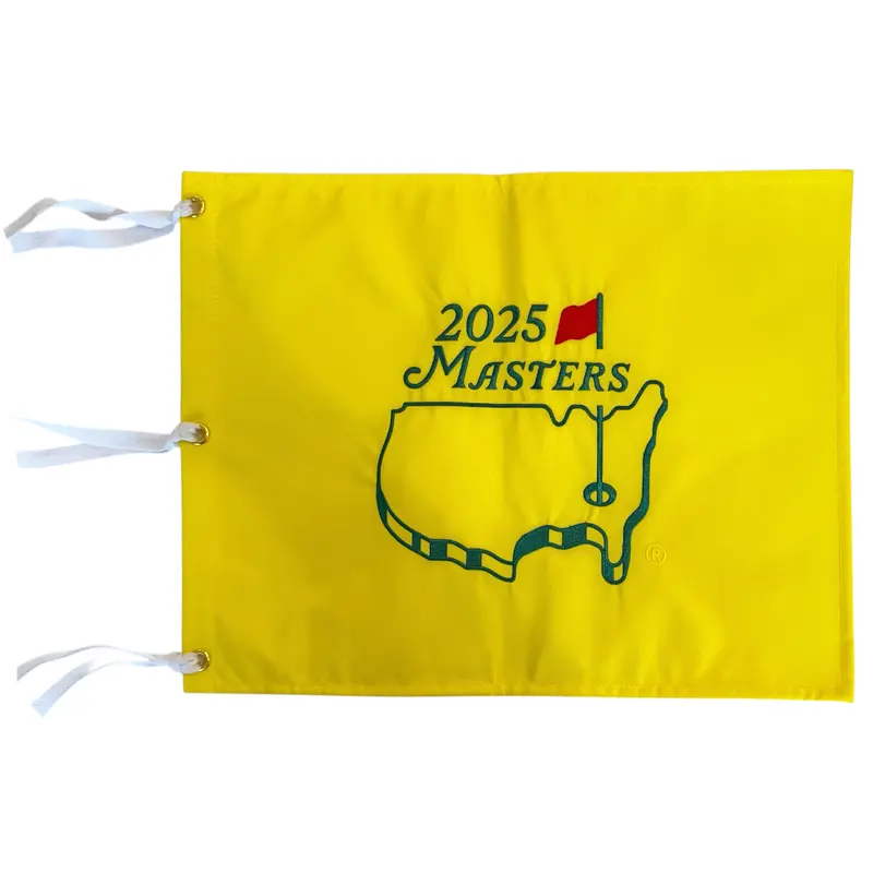 2025 Masters Augusta National Golf Club Pin Flag Un-signed