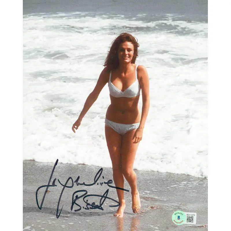 Jacqueline Bisset The Deep Authentic Signed 8x10 Sexy Photo BAS #BD11079