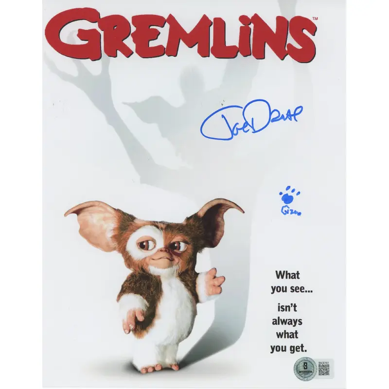 Joe Dante Gremlins "Gizmo" Authentic Signed 8x10 Photo Autographed BAS #BN30161