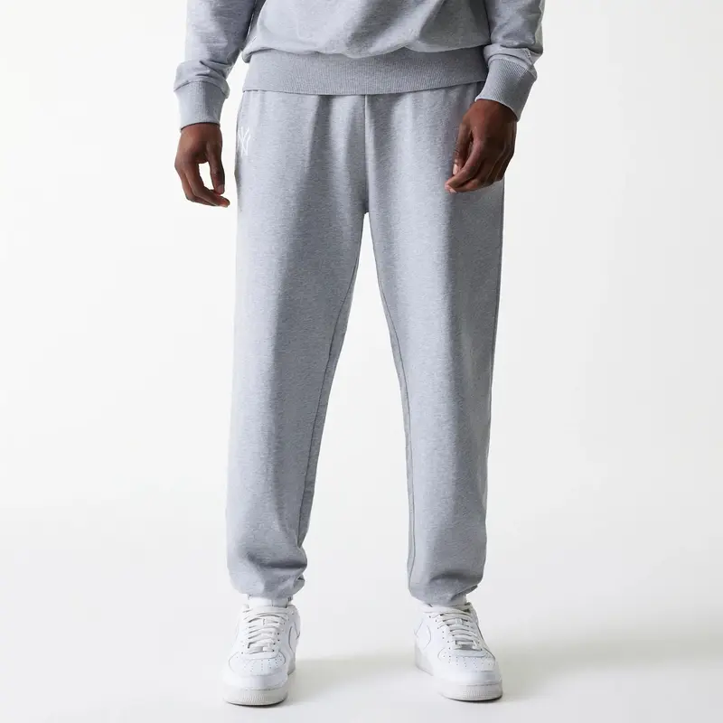 New York Yankees MLB League Essential Midi French Terry Grey Joggers