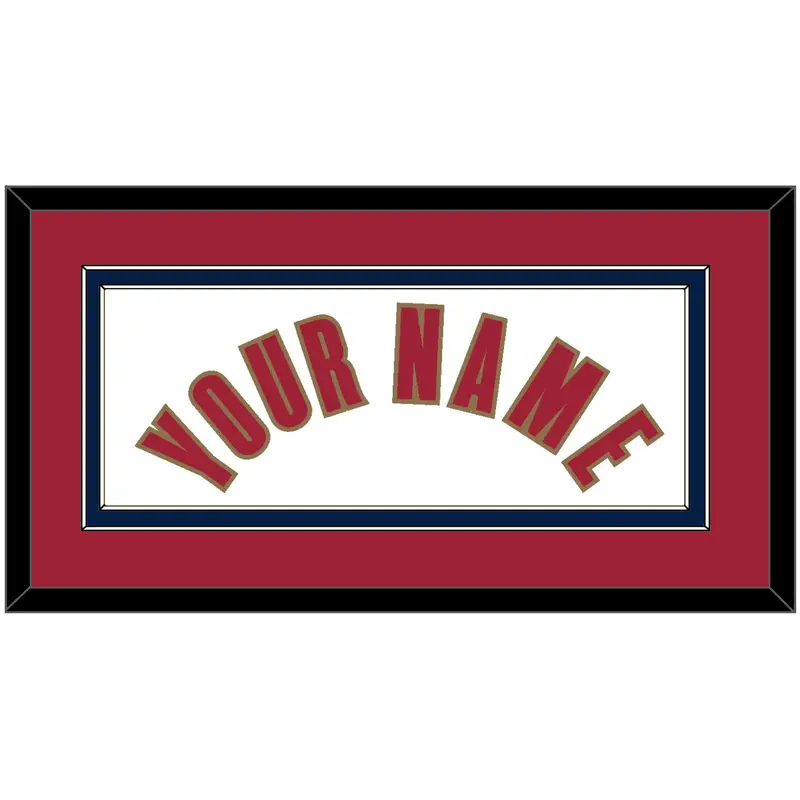 Cleveland Name - Home White (2003-2010) - Double Mat 6