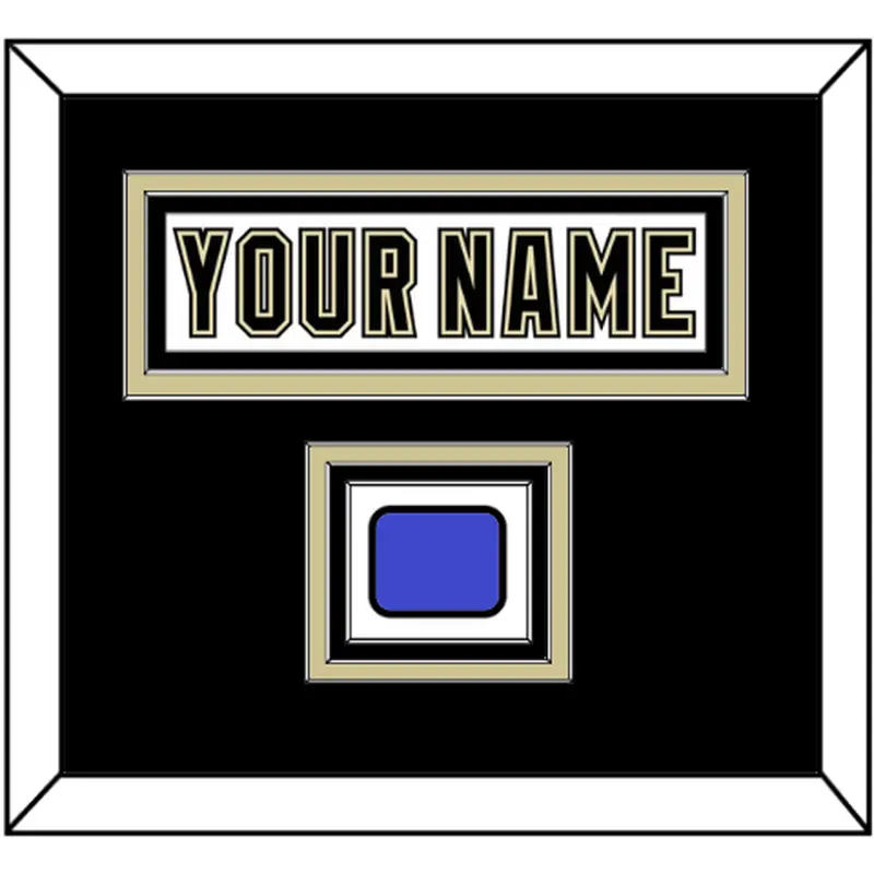 Pittsburgh Nameplate & 2014 Stadium Series-Chicago Patch - White Jersey - Triple Mat 3