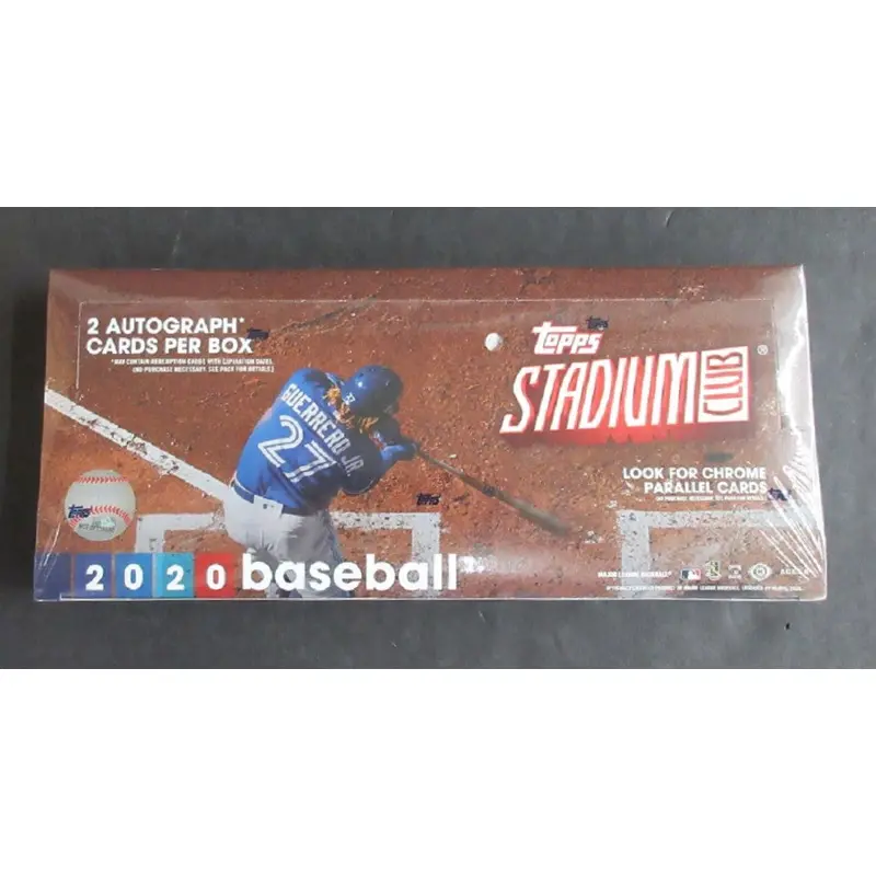 2020 Topps Stadium Club Baseball Box (Hobby) (16/8)