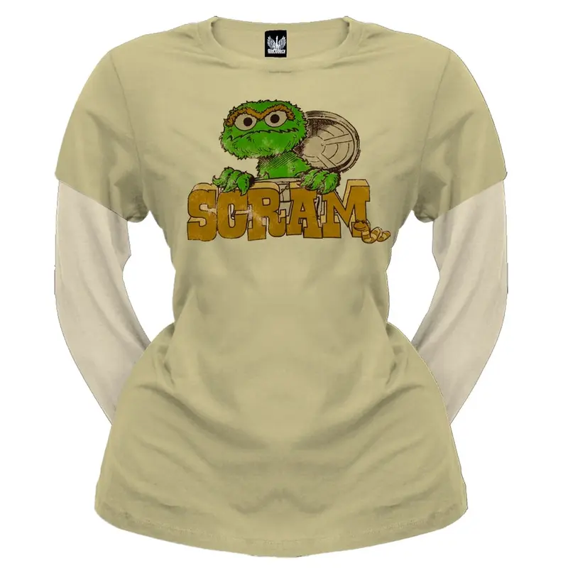 Sesame Street - Scram 2fer Juniors Thermal