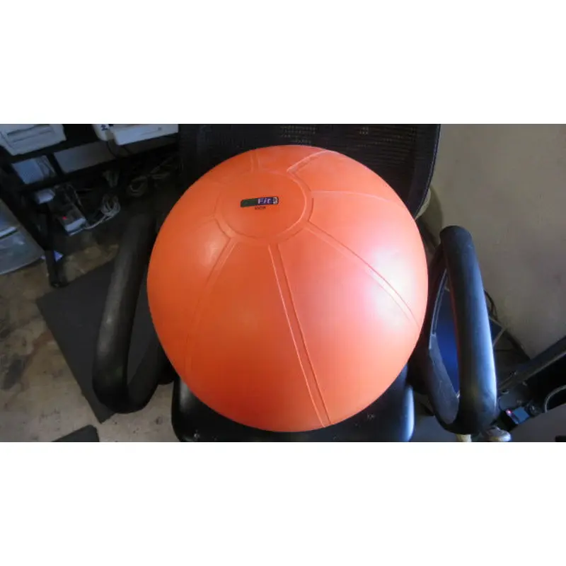 Used Gofit 55cm Orange Exercise Ball