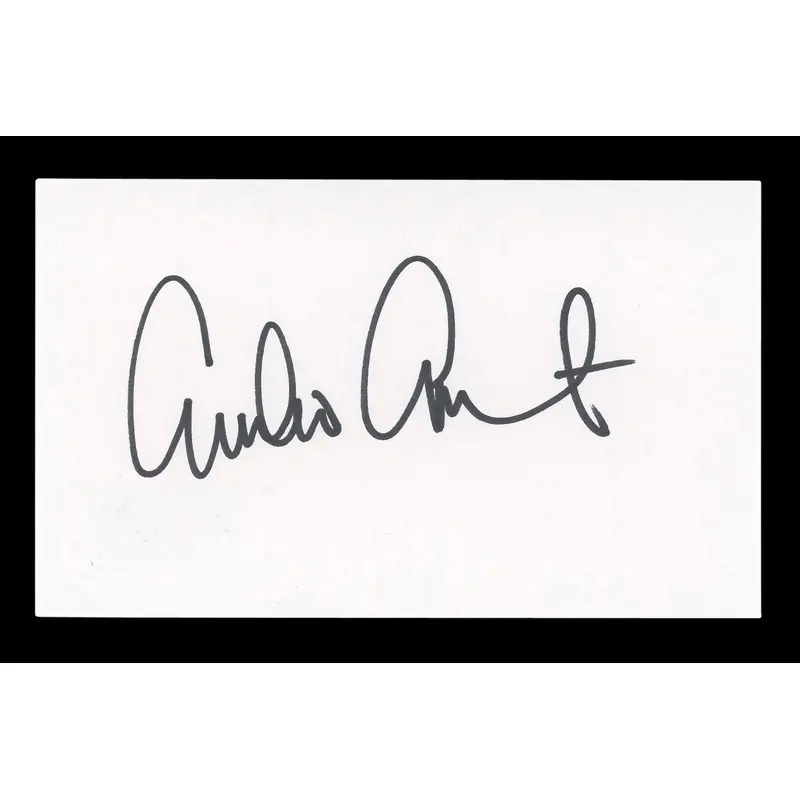 Emilio Estevez The Breakfast Club Signed 3x5 Index Card Autographed BAS #BM57004