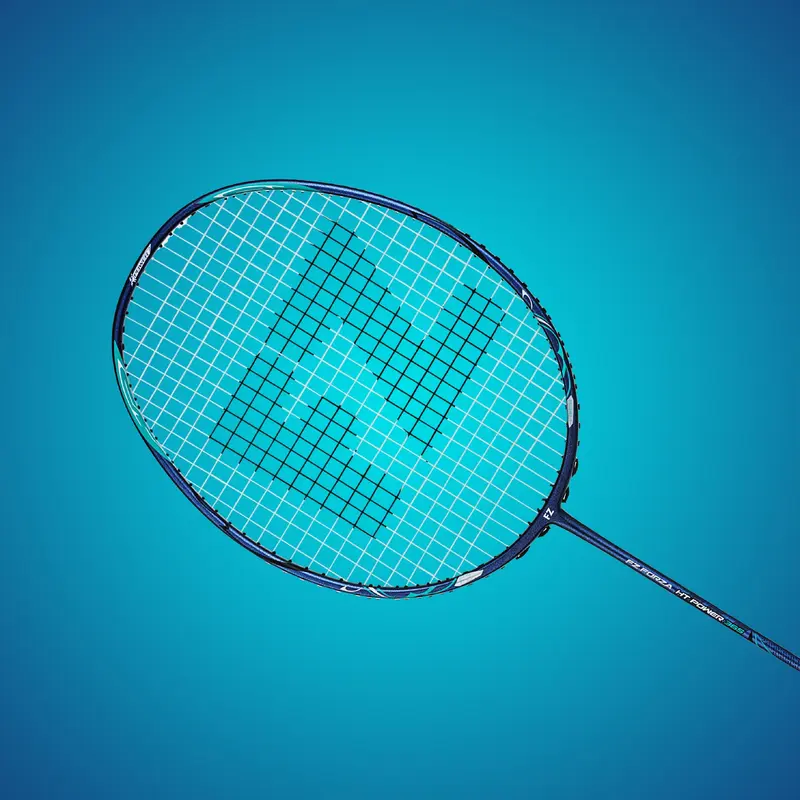 HT Power 36S Unstrung Attacking Badminton Racket (Blue) - 3U/G5 Fz Forza | Kibi Sports