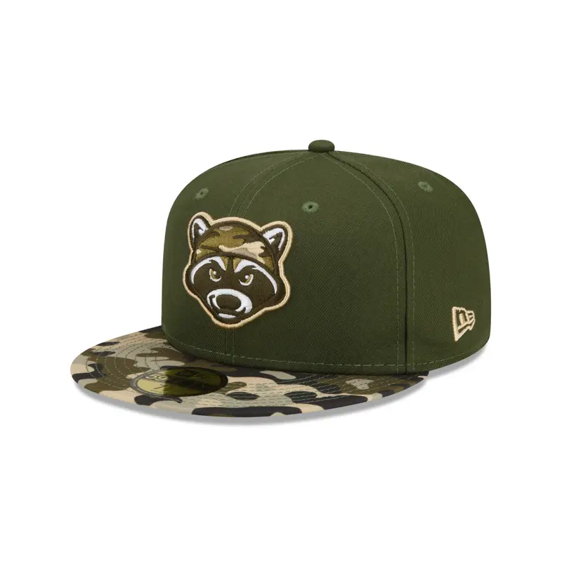 New Era - 59fifty Fitted - MiLB - Theme Night - Hudson Valley Renegades  - Olive/Camo
