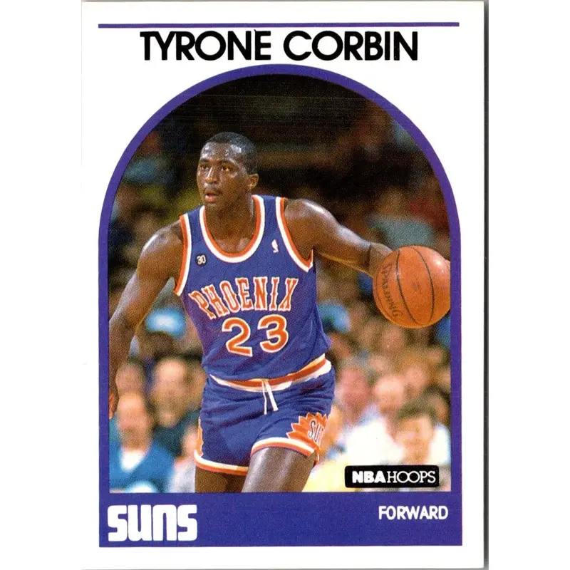 1989 Hoops Tyrone Corbin #263 Rookie