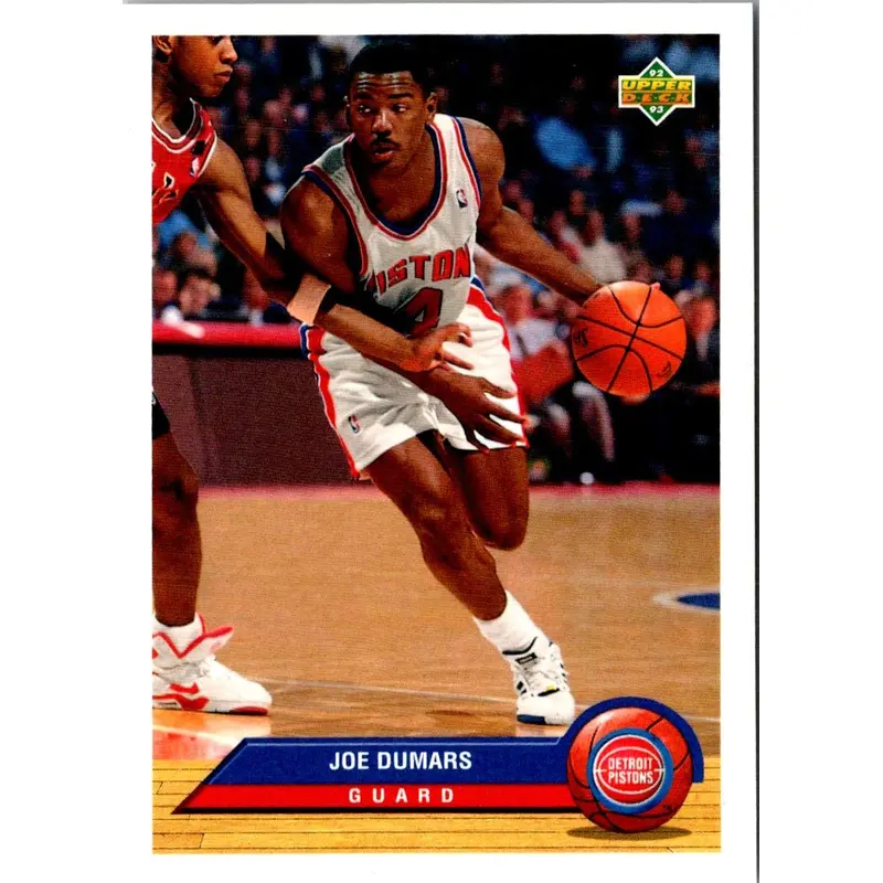 1992 Upper Deck McDonald's Joe Dumars #P11
