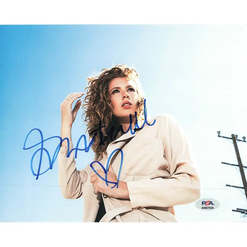 Grace Mitchell signed 8x10 photo PSA/DNA Autographed Singer