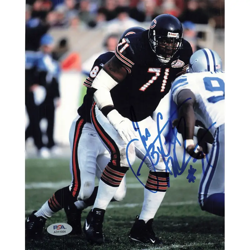 JAMES WILLIAMS Signed 8x10 photo PSA/DNA Chicago Bears Autographed