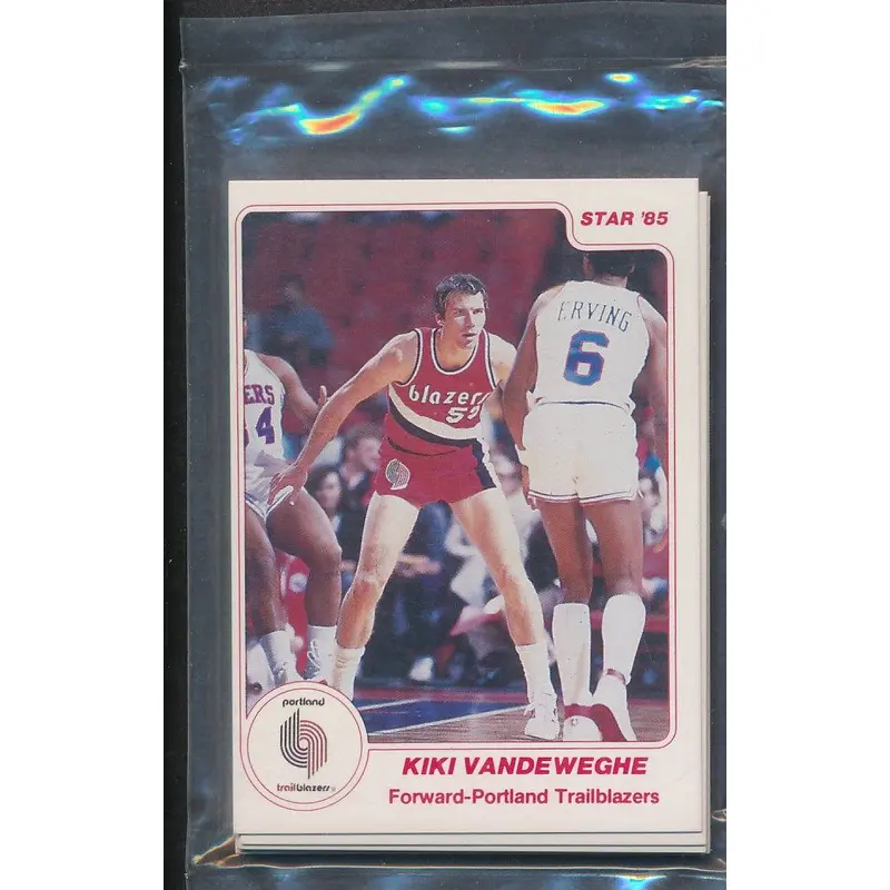 1984/85 Star Basketball Trail Blazers Complete Bagged Set