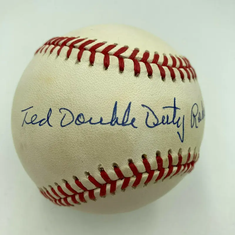 Ted Double Duty Radcliffe Signed Major League Baseball Negro League Legend JSA