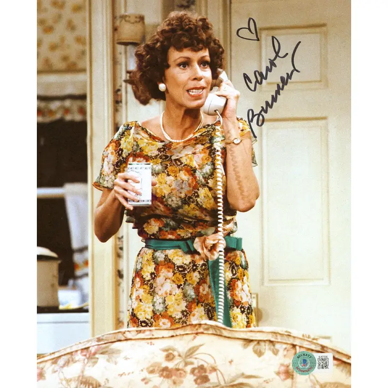Carol Burnett Authentic Signed 8x10 Photo Autographed BAS #BJ67506