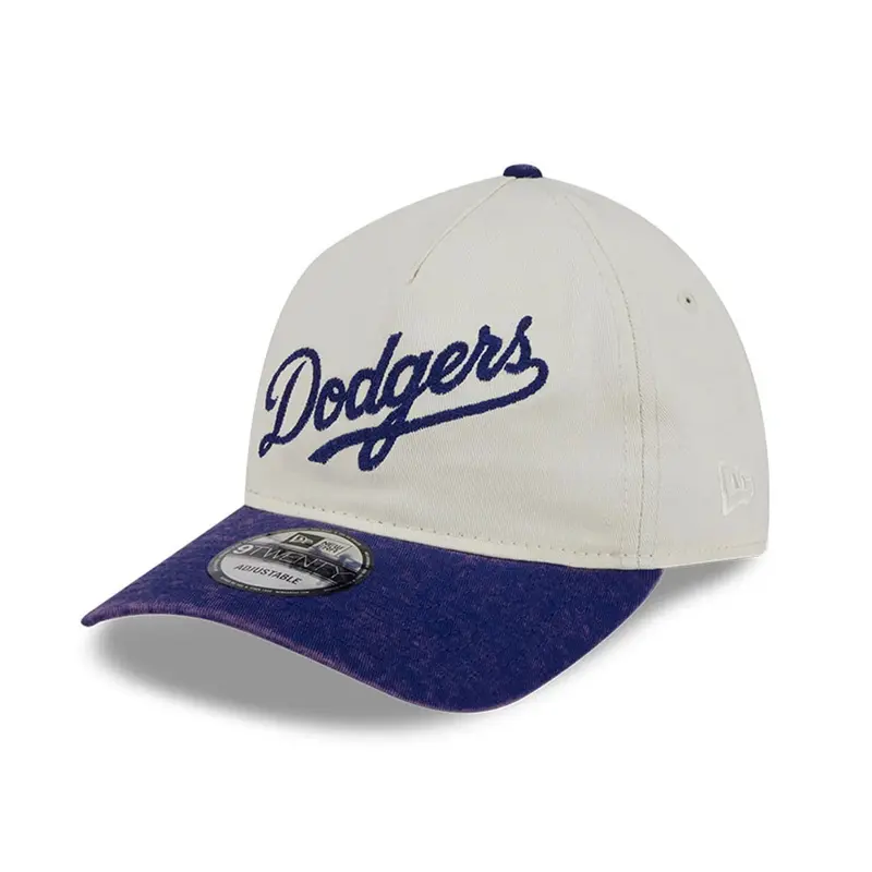 LA Dodgers MLB SC Pastel White 9TWENTY A-Frame Adjustable Cap