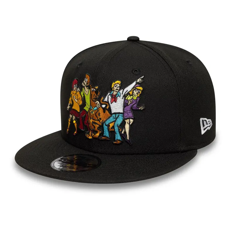 Scooby Doo Gang Warner Brothers Black 9FIFTY Snapback Adjustable Cap