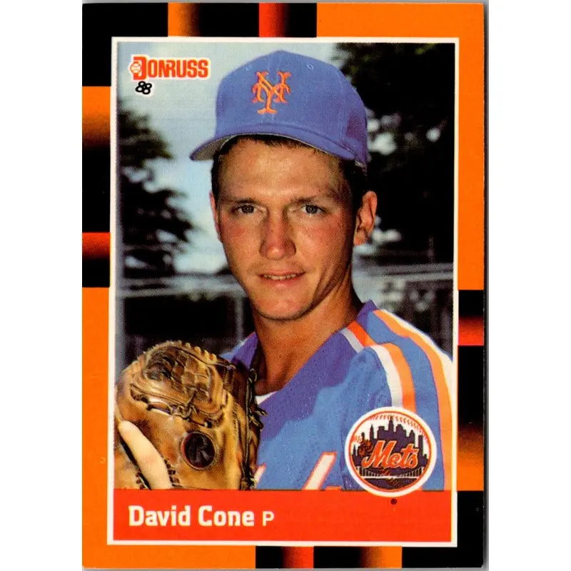 1988 Donruss Baseball's Best David Cone #40