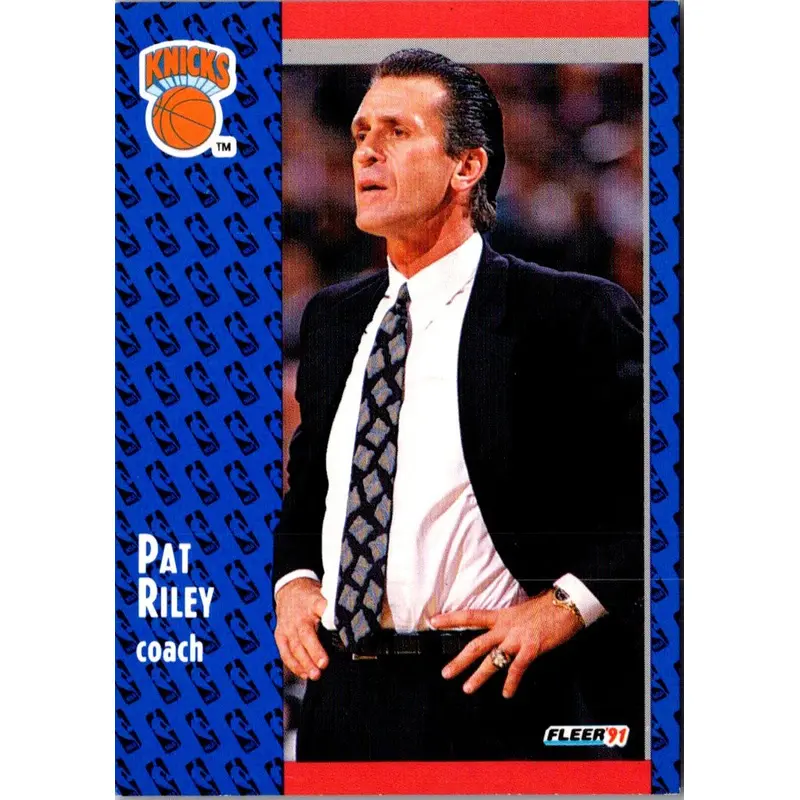 1991 Fleer Pat Riley #139