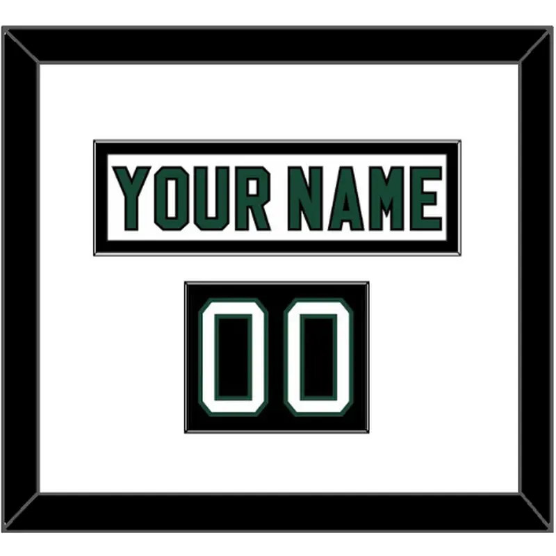 Dallas Nameplate & Number (Shoulder) - Home White (1994-1999) - Single Mat 1