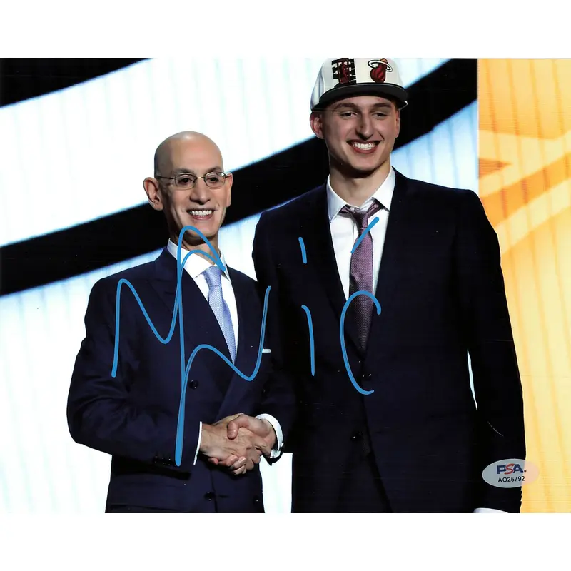 NIKOLA JOVIC signed 8x10 photo PSA/DNA Miami Heat Autographed