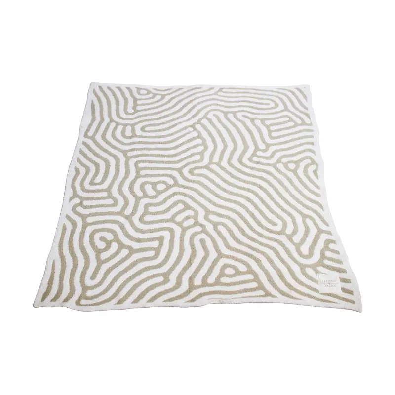 Delaware Tech CC Luxe Dreams Throw