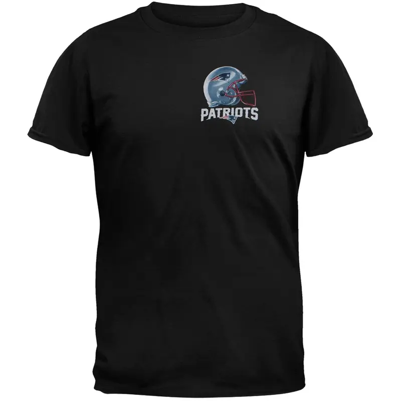 New England Patriots - Sky Helmet T-Shirt