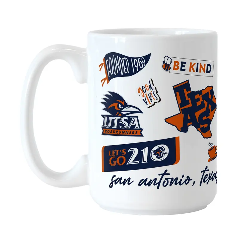 Texas - San Antonio 15oz Native Sublimated Mug