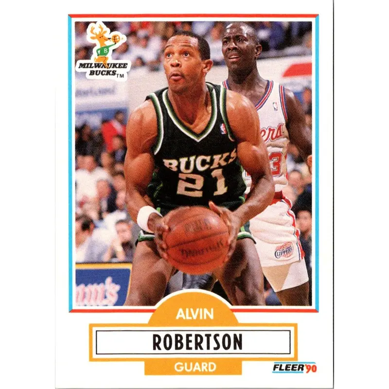 1990 Fleer Alvin Robertson #109