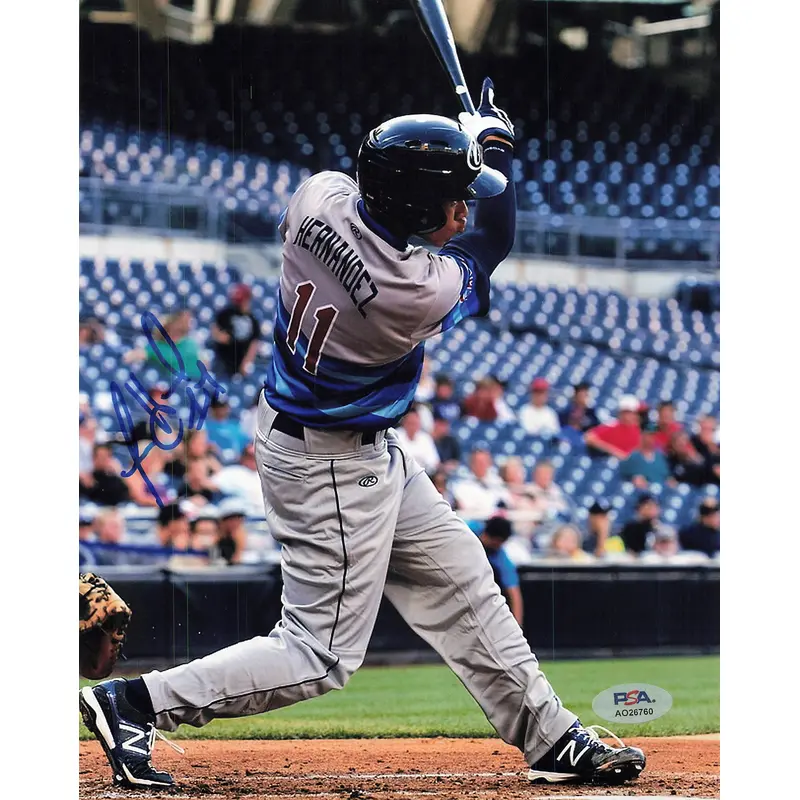 JAN HERNANDEZ signed 8x10 photo PSA/DNA Autographed