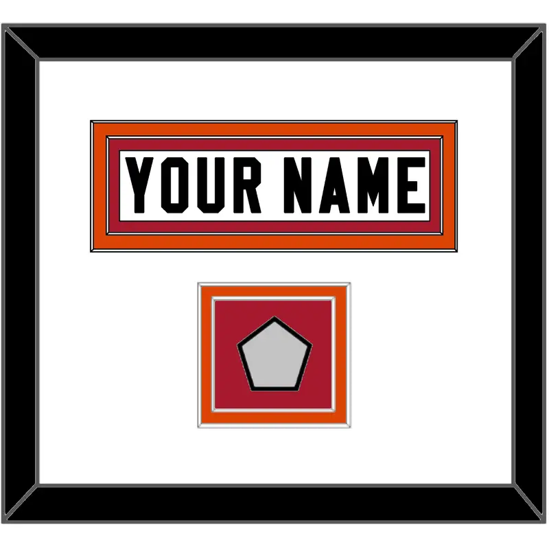 Tampa Bay Nameplate & Super Bowl LV Jersey Patch - Road White - Double Mat 2