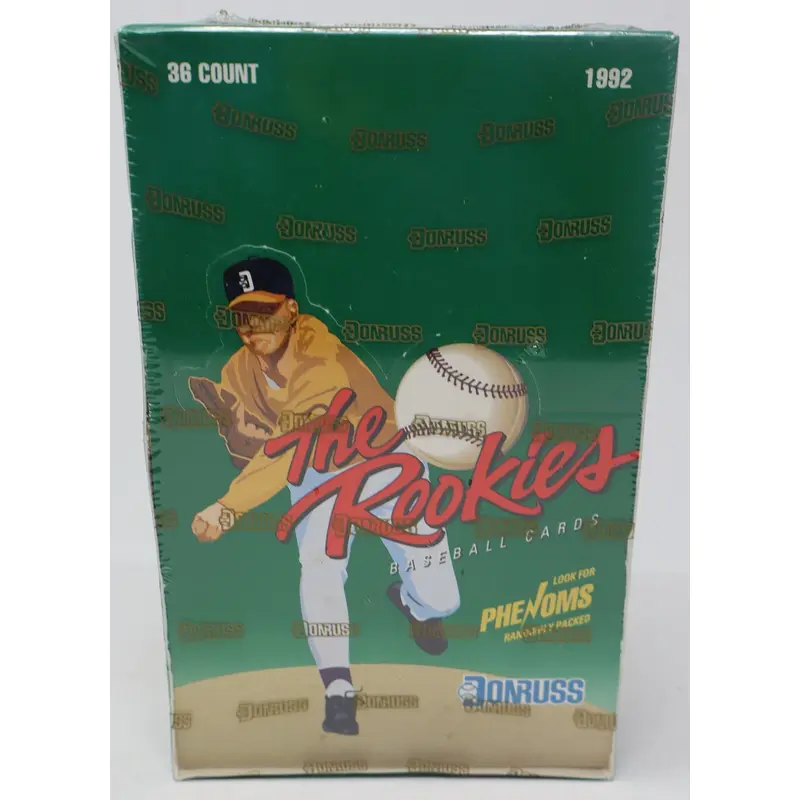 1992 Donruss Baseball The Rookies Box (36/12)