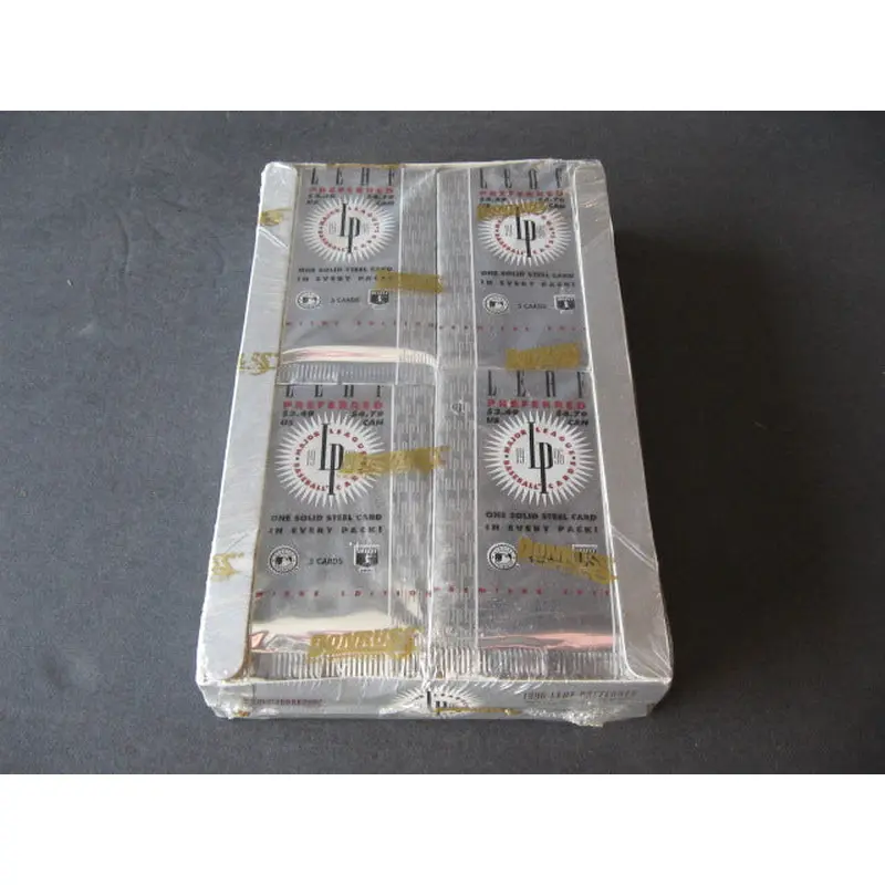 1996 Leaf Preferred Baseball Box (Retail)
