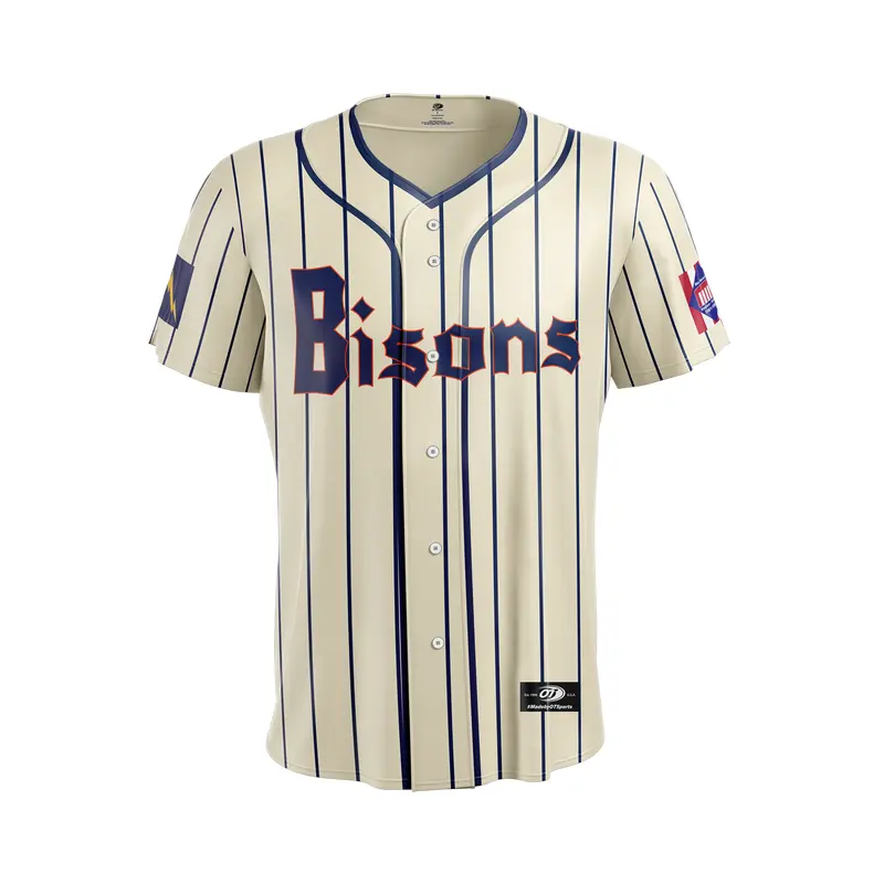 Buffalo Bisons Sublimated Vintage Movie Night Replica Jersey