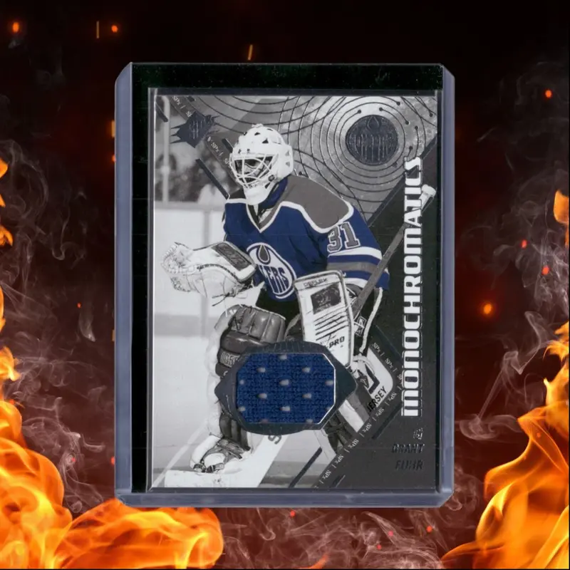 2015-16 Upper Deck SPx Grant Fuhr Monochromatics Jersey #M-GF