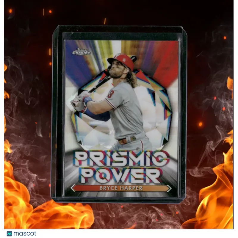2021 Topps Chrome Bryce Harper Prismic Power #PP-4