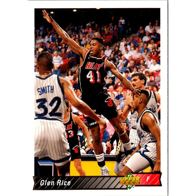 1992 Upper Deck Glen Rice #126