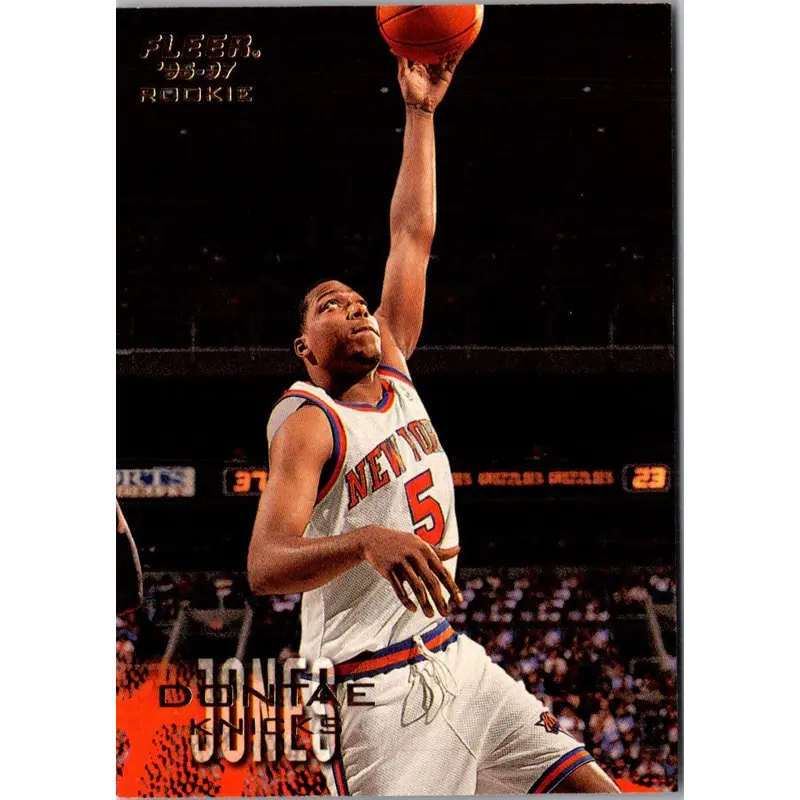 1996 Fleer Dontae' Jones #226 Rookie