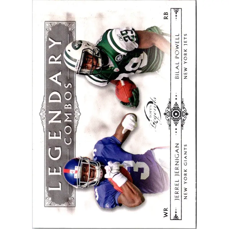 2011 Topps Jerrel Jernigan/Bilal Powell #LC-JP
