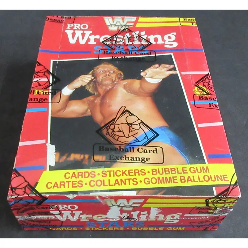 1985 OPC O-Pee-Chee WWF Pro Wrestling Stars Unopened Series 1 Wax Box (BBCE) (X1035)