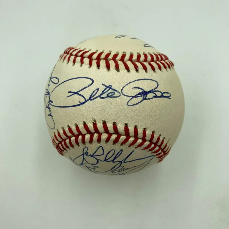 Beautiful 1976 Cincinnati Reds World Series Champs Team Signed Baseball JSA COA