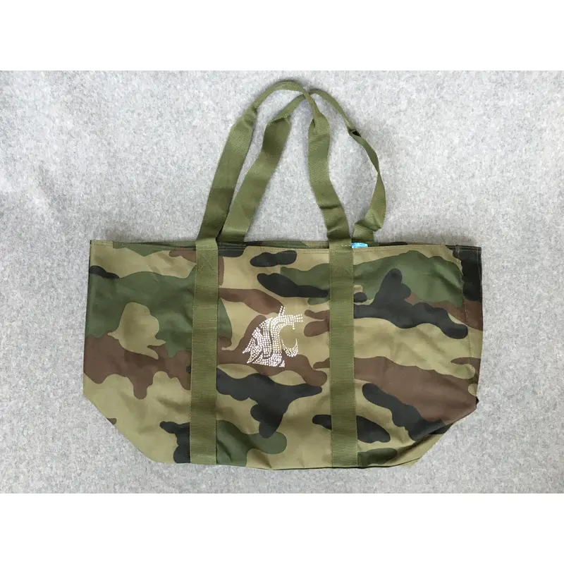 Camo WSU Duffle Bag