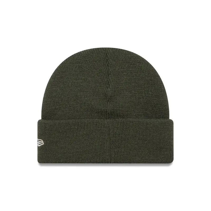 New Era Green Short Cuff Knit Beanie Hat